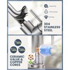 Kitchen Faucet with Air Gap: WOWOW Stainless Steel Kitchen Sink