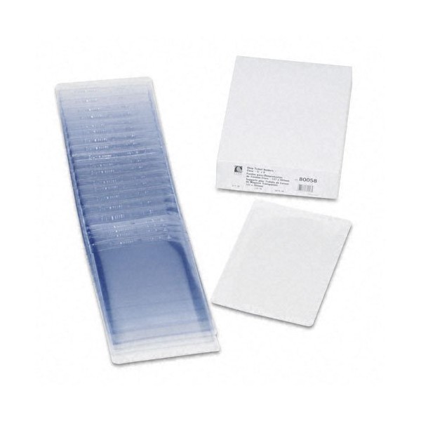 C-Line : Vinyl Shop Seal Ticket Holders, Top-Load, 5 x