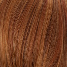 Tony of Beverly Womens Synthetic Hairpiece ''Swirly''-Sunset Red: 27/28/29 blended