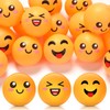 ShinyRelief 24 PCS Novelty Table Tennis Balls -Emotion Face Table