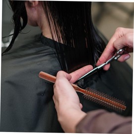 Ipetboom Wooden Comb Curly Hair Brush Detangling Styling Brush for Women Men for Blow Drying