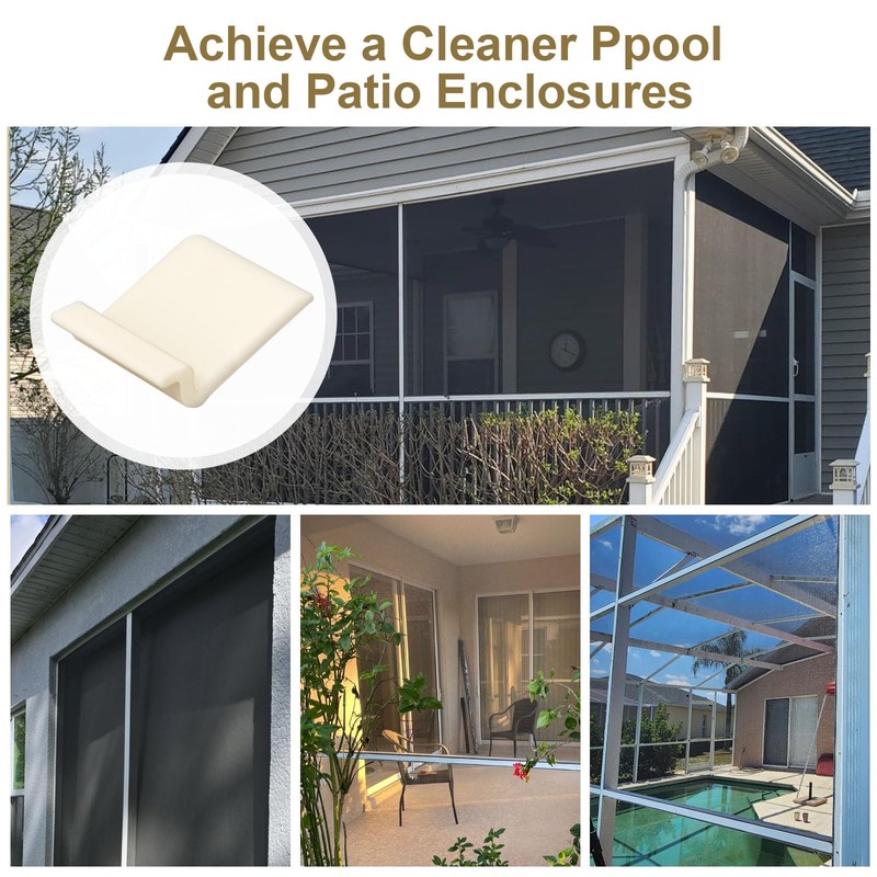20PCS Screen Clip System, Screen Retainer Clips for 2x2 Pool