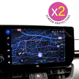 Artemis Shields Anti Glare Anti Fingerprint Matte Premium Screen Protector designed for 2025 Toyota RAV4 Hybrid, GR Sport, Prime XSE, Limited Multimedia Navigation Touchscreen Display 2 Pack