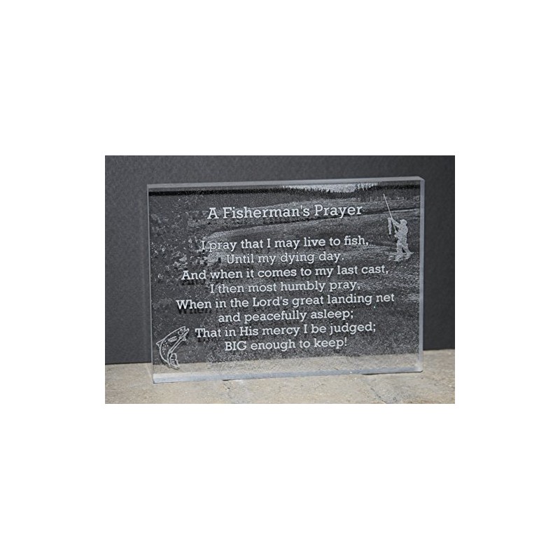 Fisherman's Prayer 5"x7" Acrylic Plaque