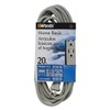 Woods Light Duty Extension Cord, 20Ft, 16 Gauge, 3 Conductor,