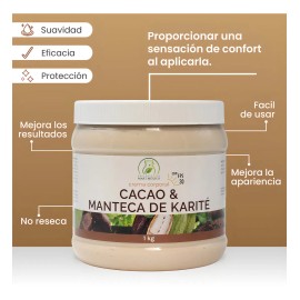 Productos Mart Crema Cacao Karité Hidratación Corporal Fps