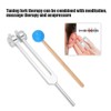 Aluminum Alloy 126.22Hz Frequency Tuning Fork Yoga Meditation Tuning Energy