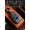 [LETINGFAR] キーケース スバル用 スマートキーケース キーカバー キーホルダー 牛革 3ボタン スバル B4