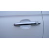 Gloss White Auto Accessory Door Handle Trim Molding Scratch Cover