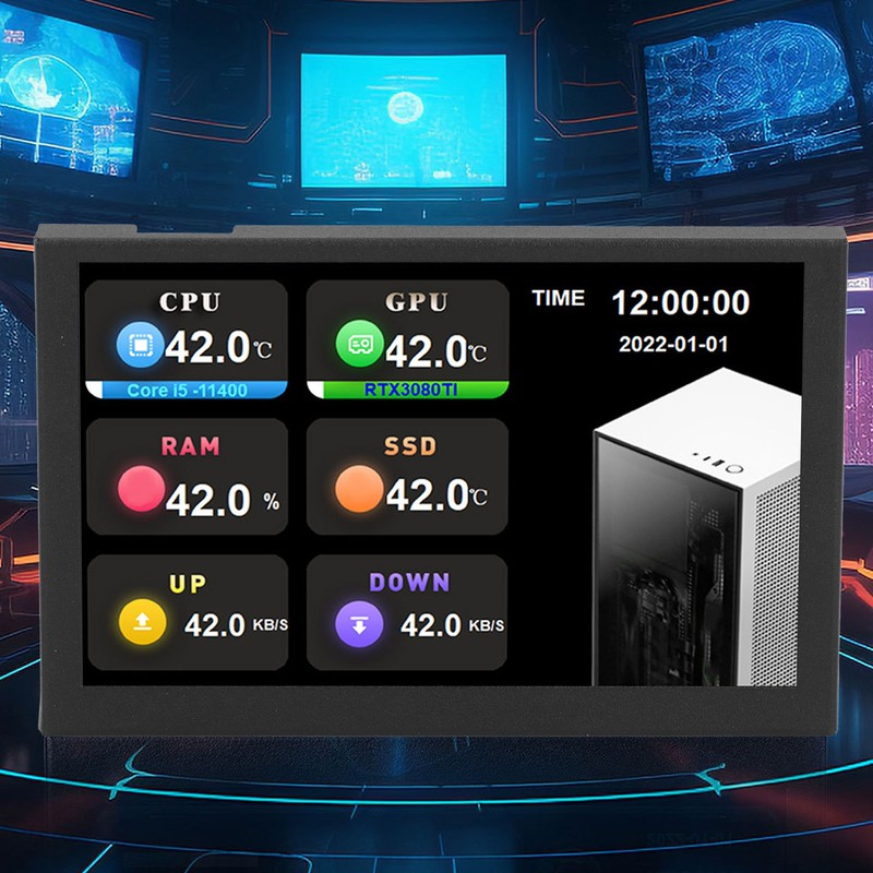 IPS USB Mini Screen 5 Inch 800x480 Resolution Type C