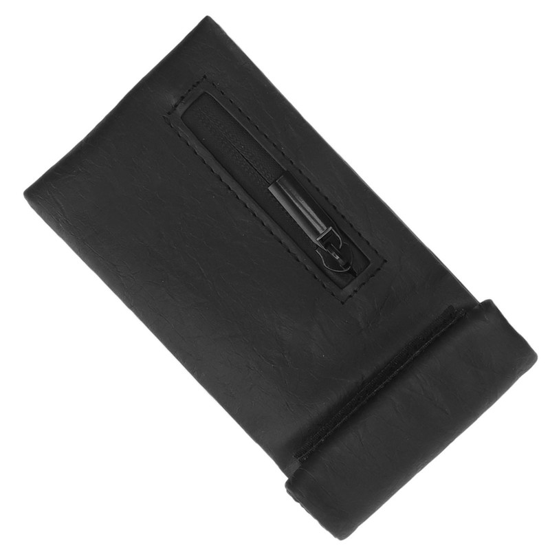 Smell Proof Bag PU Leather Waterproof Multipurpose Storage Bag for