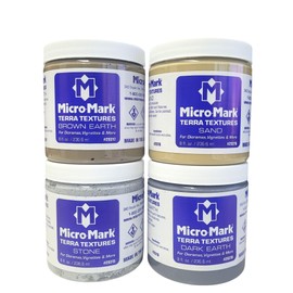 Micro-Mark Terra Texures Super Value Package, ealistic Ground Textures Transform your miniature scenes into lifelike landscapes with our premium Diorama Model Ground Textures MADE IN THE USA