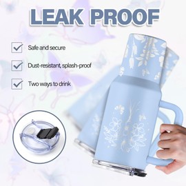 Uibunoo Religious Gifts for Women, 40 Oz You Are Laser Engrave Tumbler with Handle & Straw, Birthday Gift for Women, Christian Religious Inspirational Faith Jesus Bible Gift, Gifts for Mothers Day