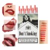 10pcs Labiales Lana Del Rey Juego De Lápiz Labial Mate