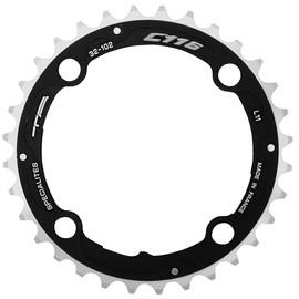 Spécialités TA C116 XTR 04 Chainring, Black, Middle 32T
