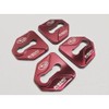 For Subaru Door Striker Cover Garnish 4PCS For 1 Vehicle