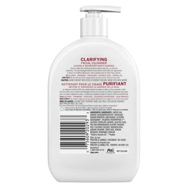 Olay Face Wash, Daily Facial Cleanser with Niacinamide, Peptides & Glycerin - Clarifying, Refreshes Skin Surface, Refines Appearance of Pores - Sulfate-Free, Paraben-Free, Oil-Free, 16 Oz