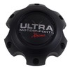 Ultra Motorsports Extreme 6 Lug Black Wheel Center Cap (Qty