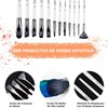 SSOUILI Pinceles para Acuarela 12 Piezas,Juego De Cepillos De Pintura