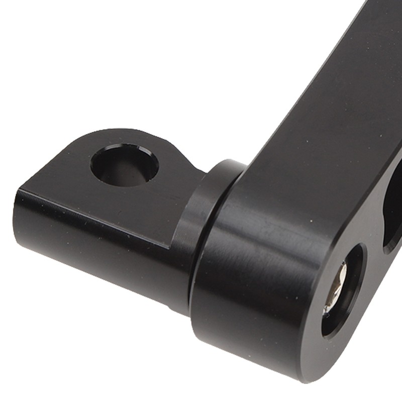 Motorcycle Foot Peg Highway Bracket 360° Adjustable Rugged Foot Peg