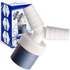 Monteral Washing Machine Drain Adapter and Double Connection Y-Distributor for