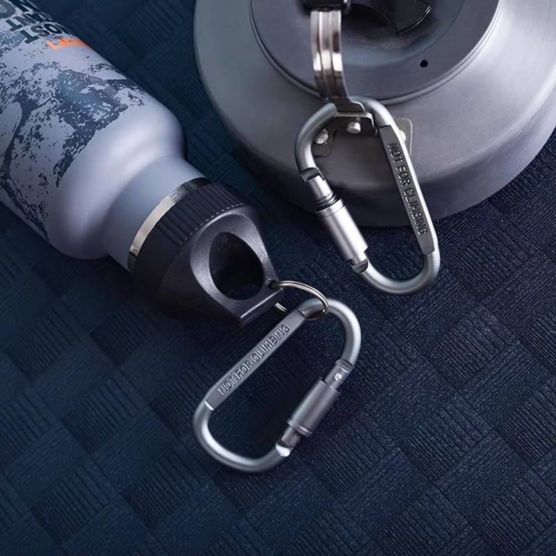 Zmart Carabiner 6 Pcs Travel Camping Aluminum Alloy Survival Gear