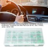 225pcs Car Air Conditioner Seal Ring Kit 18‑Compartment AC O