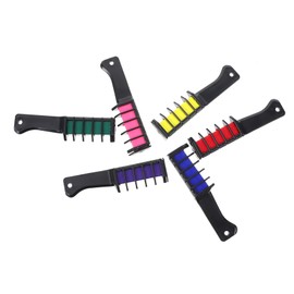 FOMIYES 6pcs Hair Dye Combs Temporary Hair Coloring Tools for Boys and Girls and Teens Easy to Use Reusable Combs for Home