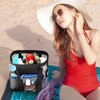 HAOGUAGUA Large Mesh Bathroom Shower Caddy, Mesh Beach Pool Bag,
