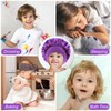 HekouJiub 6Pcs Kids Silk Bonnet for Sleeping, Adjustable Child Satin