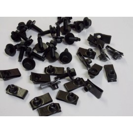 Aftermarket 50  Chrysler Plymouth Dodge Fender Bolts & Long "U" Nuts 5/16-18 x 1-3/16" Mopar