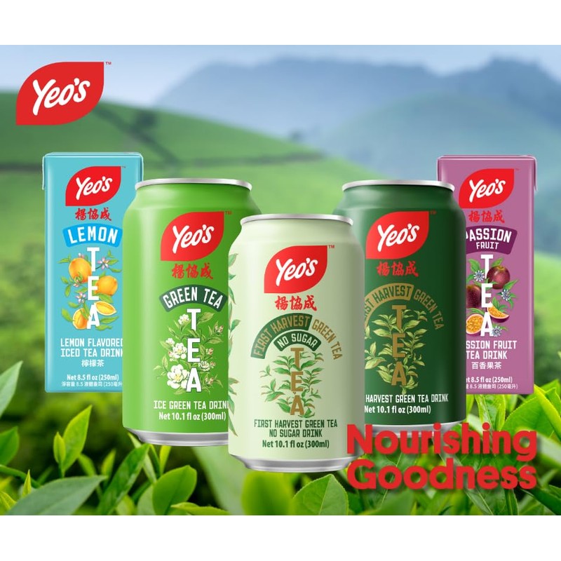Yeo’s Soymilk Drink 10.1 fl oz (300ml) – Plant-Based Goodness