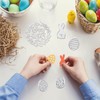 Bymivofun 5 Pieces Easter Cutting Dies Rabbit Eggs Cutting Dies