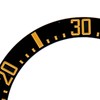 ZJchao Watch Bezel Insert, 40mm Ceramic Watch Bezel Ring Repair