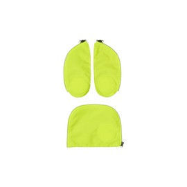 ergobag Fluo Zip Set Visibility Set Pack Cubo and Cubo Light Purchased After July 2019 Set 3-Piece, yellow, Sports