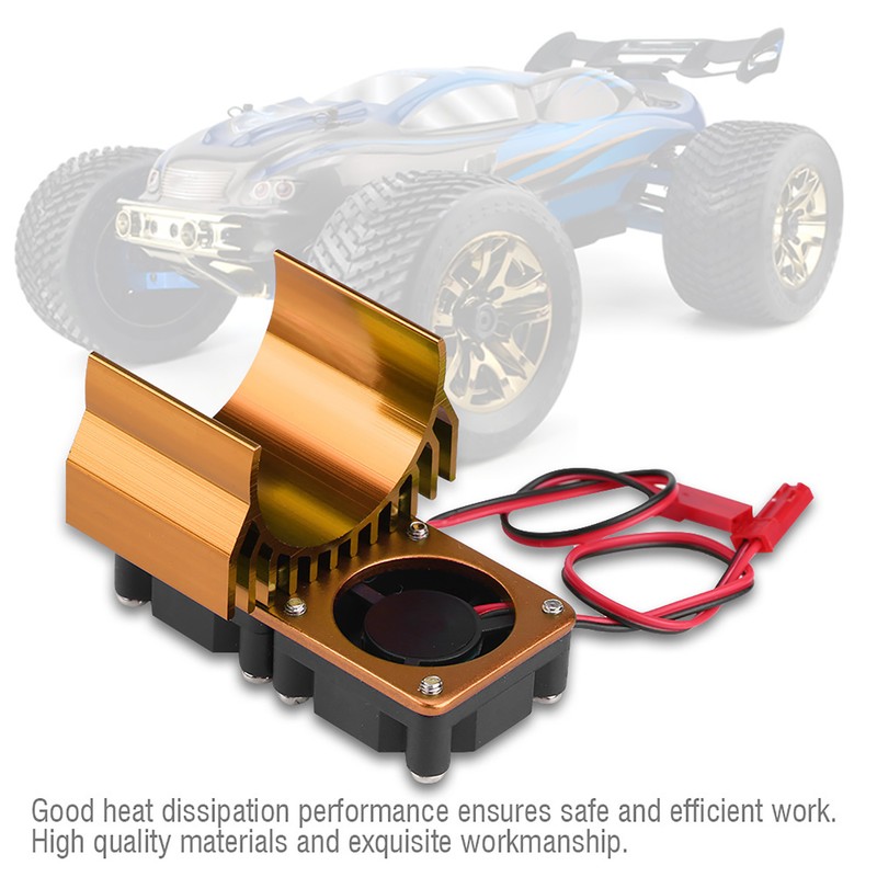 540 / 550 Motor Twin Cooling Fan Heat Sink With