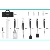 HAUSHOF 15PC Grilling Accessories BBQ Grill Set Barbecue Utensils 16.5"