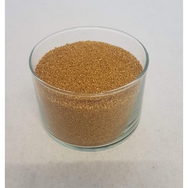 Deko-JunKies Dekosand Bastelsand Quarzsand fein (Gold Metallic)