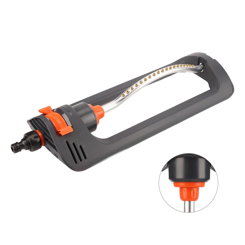 Automatic Oscillating Lawn Sprinkler 19 Hole 4 Modes Watering Device