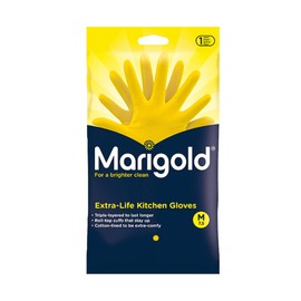 Marigold Unisex Marigold-el-gloves-medium-yl-1pk* MARIGOLD gloves Medium, Yellow, 2 Count Pack of 1 UK
