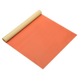 MECCANIXITY Leather Repair Patch 14"x54" Self-Adhesive Leather Vinyl Repair Tape Kit for Furniture Couches Sofa Chair Car Boat Seats Jackets, Orange