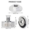 X Lock Adapter Set, Quick Release Nut M14, Stainless Steel