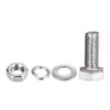 Edinstry Bolt Nuts 304 Stainless Steel Cap Head Screws 4pcs