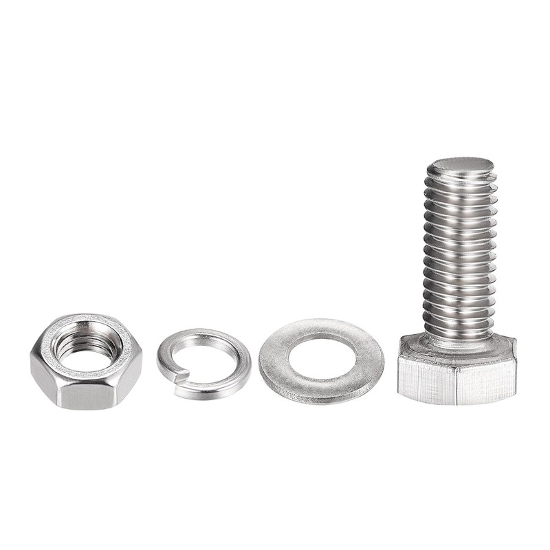 Edinstry Bolt Nuts 304 Stainless Steel Cap Head Screws 4pcs