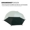 Wechsel Groundsheet For Exogen 3 Additional Tent Ground Camping Tarpaulin