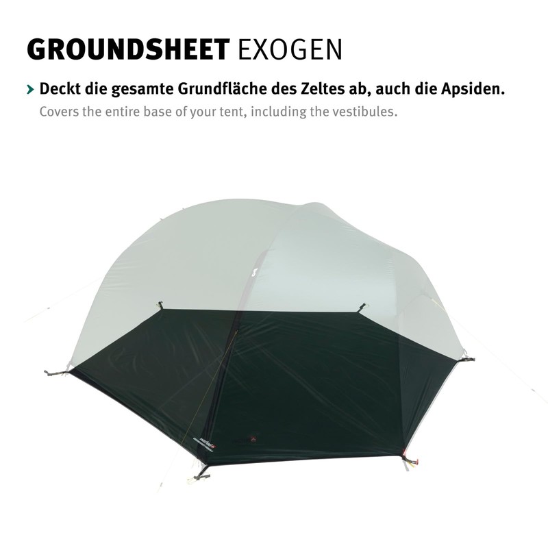 Wechsel Groundsheet For Exogen 3 Additional Tent Ground Camping Tarpaulin