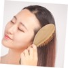 OHPHCALL Bamboo Hair Brush for Scalp Massage Sturdy Wide Tooth