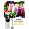 Megawise High-Power Hand Blender – 400W Max Power with Versatile