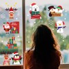 DERAYEE Christmas Window Decoration Static Christmas Stickers Christmas Stickers Pack