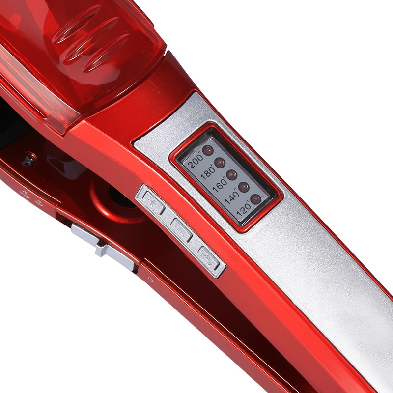 Kemei LED Temperature Display Hair Straightener Hair Straightening Flat Iron